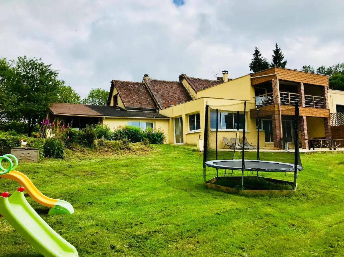 les gites de la maison lierue Thiron-Gardais Extérieur photo