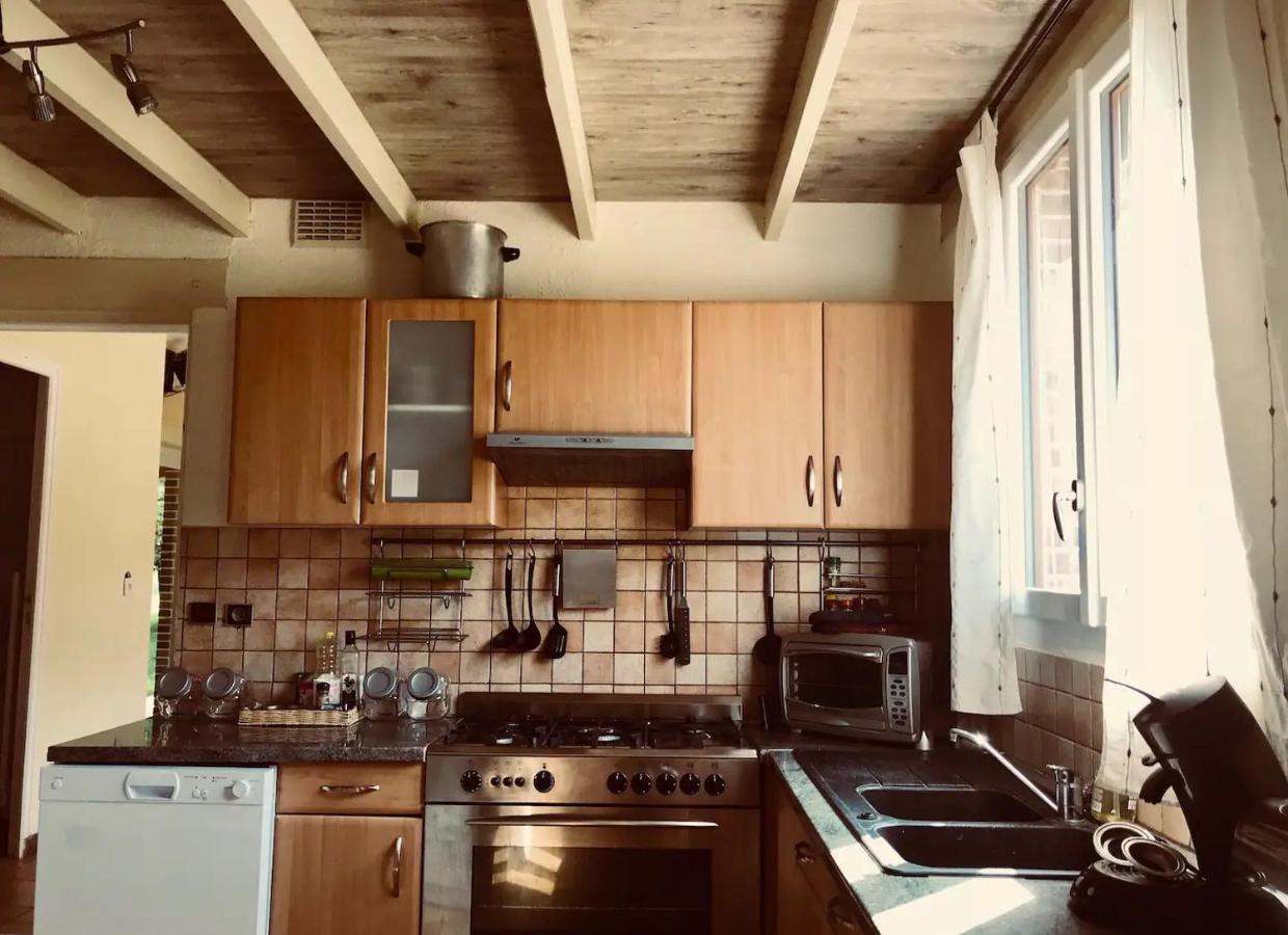 les gites de la maison lierue Thiron-Gardais Extérieur photo